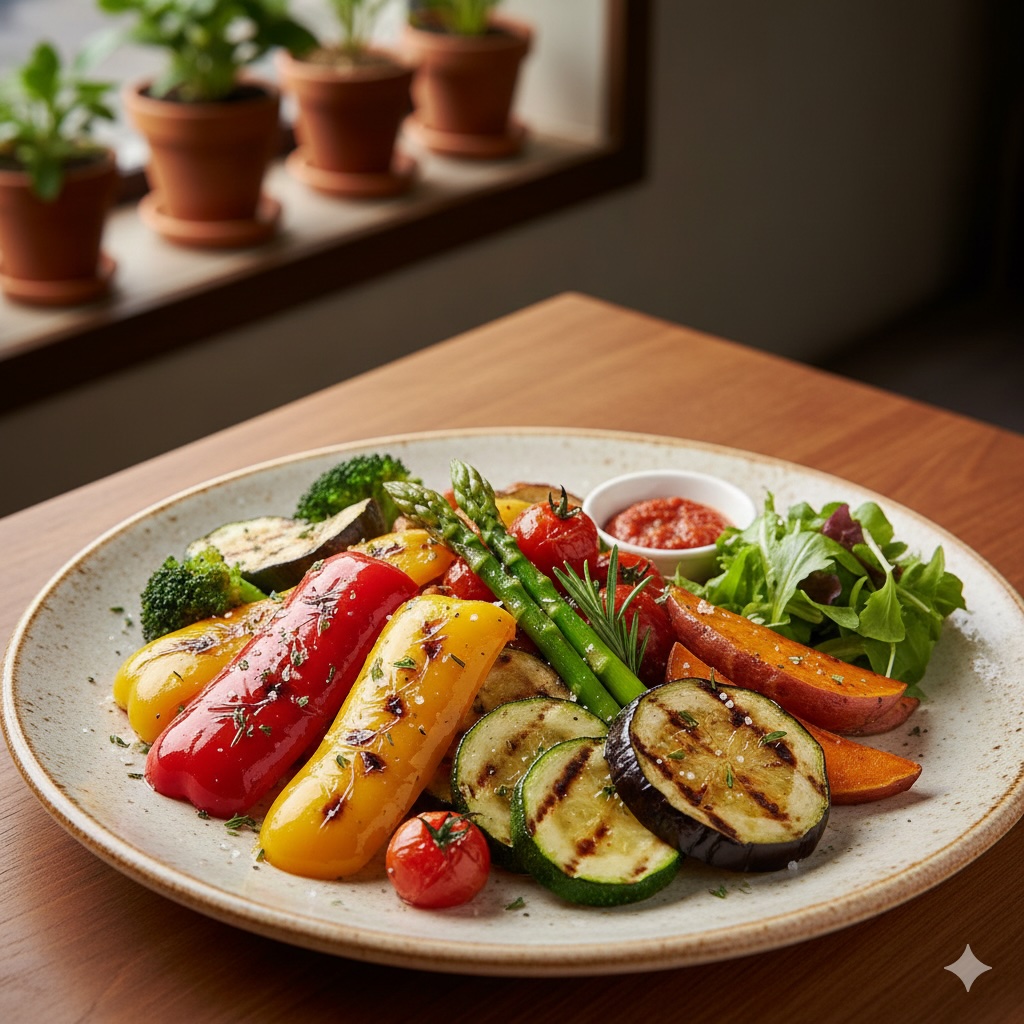 季節野菜のグリルプレート